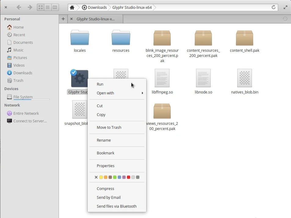 使用 Glyphr 玩转Linux字体