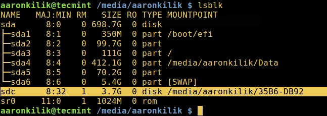4 种方法识别Linux系统 USB 设备