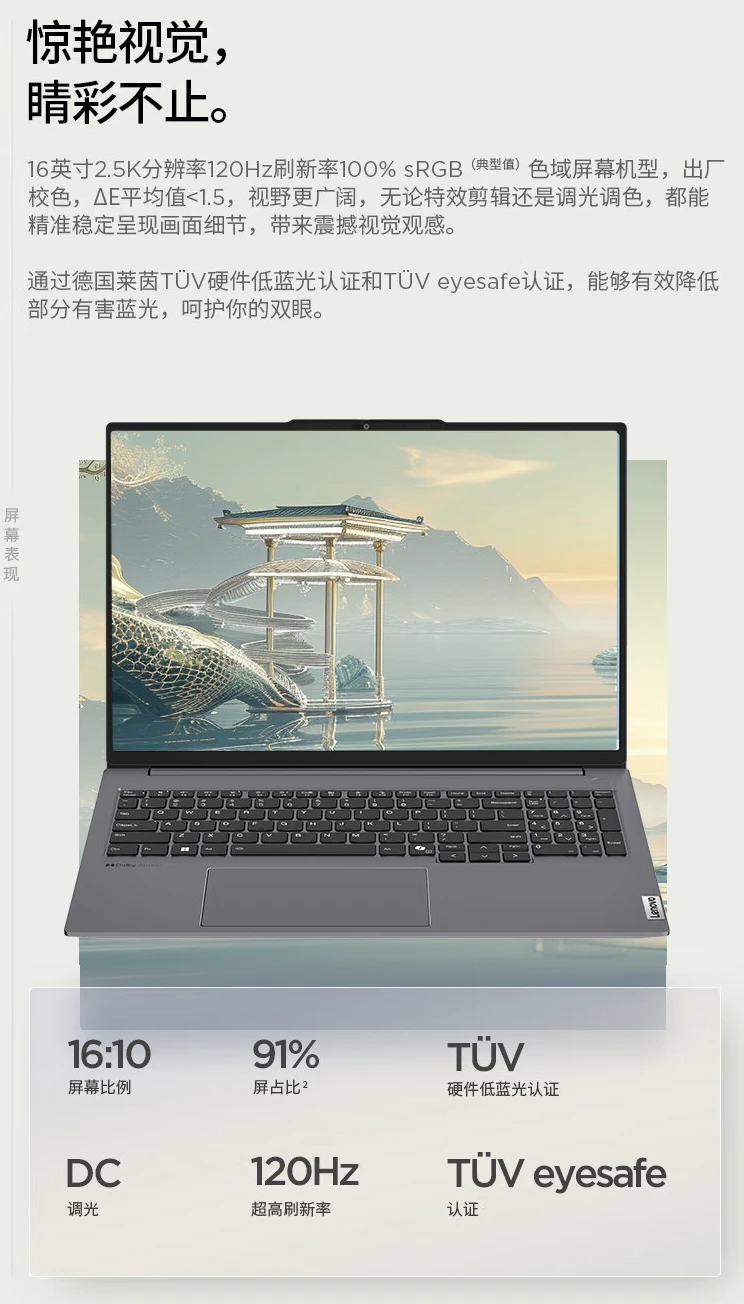 2024 款联想 ThinkBook 16+ 锐龙版笔记本开售：R7 8745H + 24G + 512G 售 5299 元