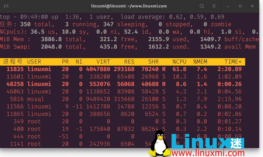 我最喜欢的 Linux top 命令选项