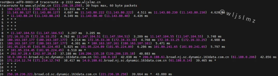老板让我在Linux中使用traceroute排查服务器网络问题,幸好我收藏了这篇文章!