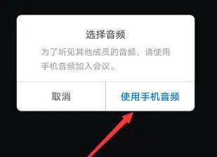 腾讯会议进入会议没有声音的解决方法