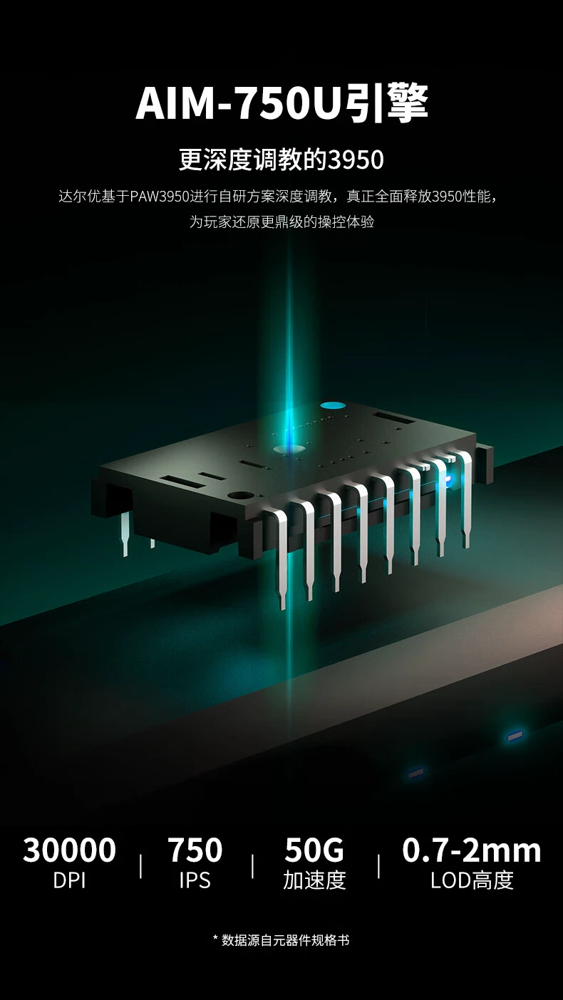 达尔优 A980 Pro 电擎版鼠标上市：星闪连接、配 RGB 磁吸充电底座，首发 349 元