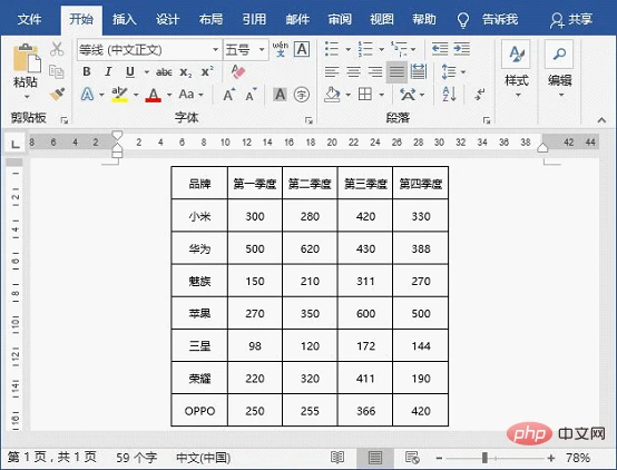 实用Word技巧分享：快速进行表格行列互换