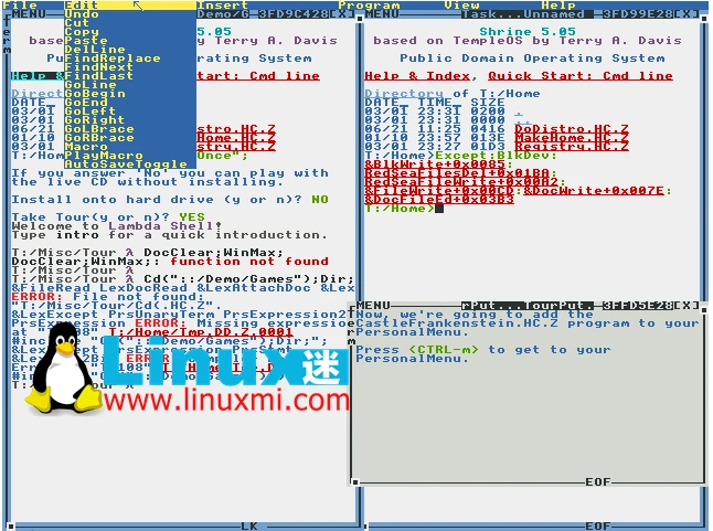 “上帝的操作系统” Shrine!既不是 Windows,也不是 Linux