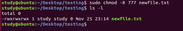 LINUX系统怎么使用chmod数字表示?