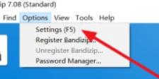 Bandizip怎么将界面设置成中文 Bandizip中文界面设置教程