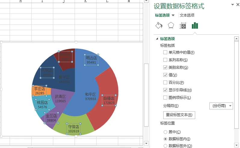 Excel怎么快速制作双层饼图 Excel双层饼图快速制作教程