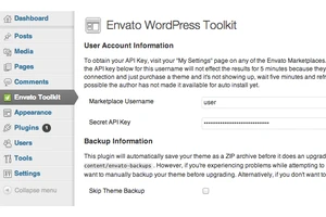 增强您的主题：集成 Envato WordPress 工具包插件