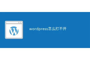 wordpress怎么打不开