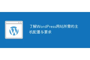 了解WordPress网站所需的主机配置与要求