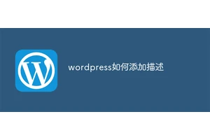 wordpress如何添加描述