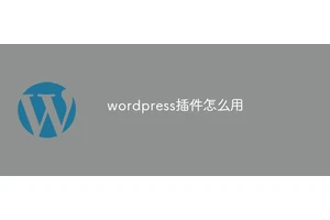 wordpress插件怎么用