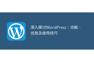深入探讨WordPress：功能、优势及使用技巧