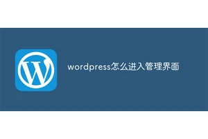 wordpress怎么进入管理界面