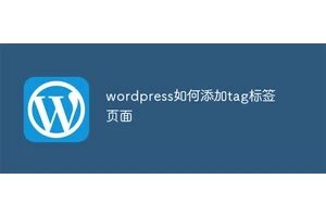 wordpress如何添加tag标签页面