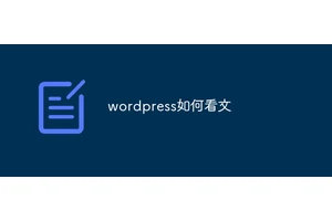 wordpress如何看文