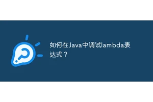 如何在Java中调试lambda表达式？