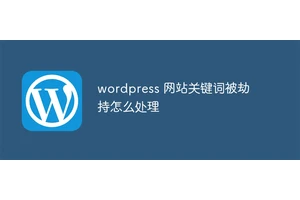 wordpress 网站关键词被劫持怎么处理