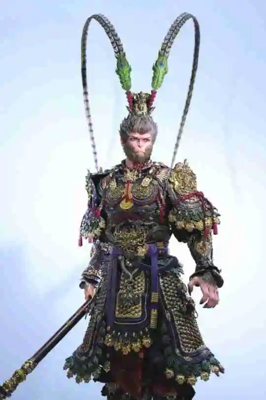 猴毛根根清晰可见！《黑神话：悟空》1:1半身像现身