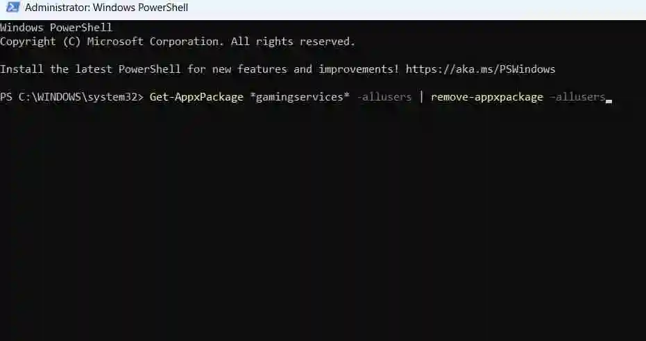 修复Windows无法在Xbox选择驱动器安装游戏