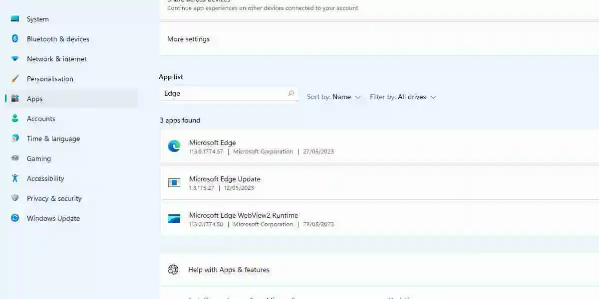修复Windows任务管理器Microsoft Edge下列出不相关的进程