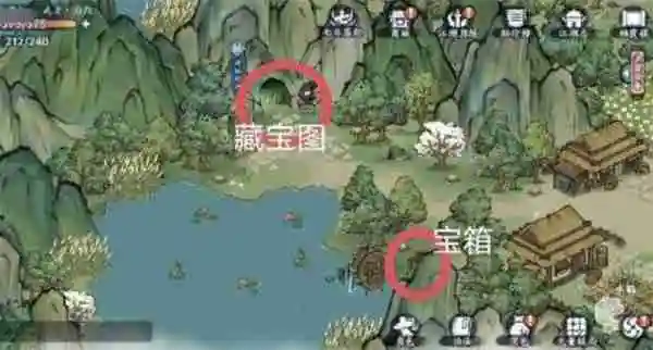 方寸对决栖霞镇江湖志宝箱在哪儿 栖霞镇江湖志宝箱位置一览