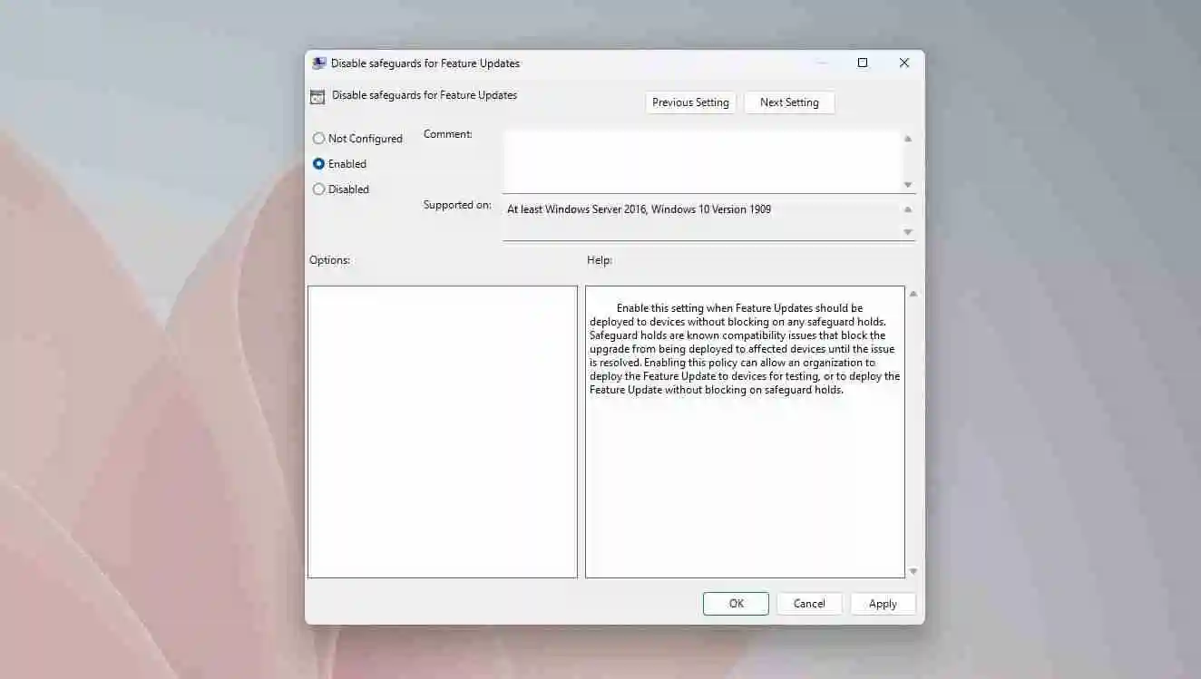 什么是Windows 11 Safeguard Hold安全保留