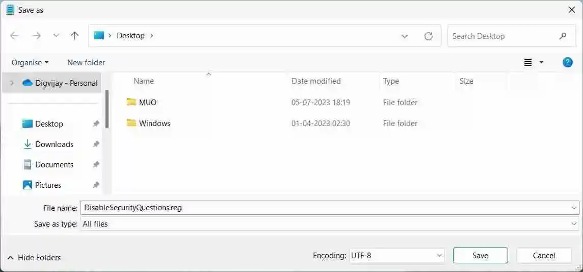 如何在Windows 11上禁用本地帐户安全问题