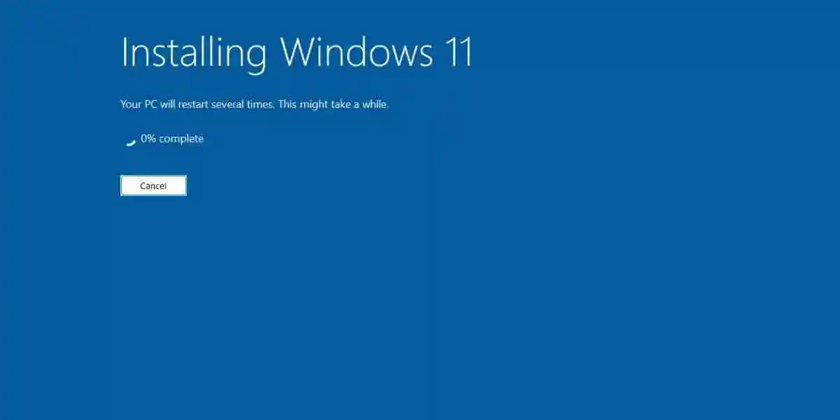 如何在windows 11中执行就地升级