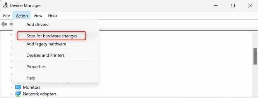 修复未检测到Windows 11第二个显示器