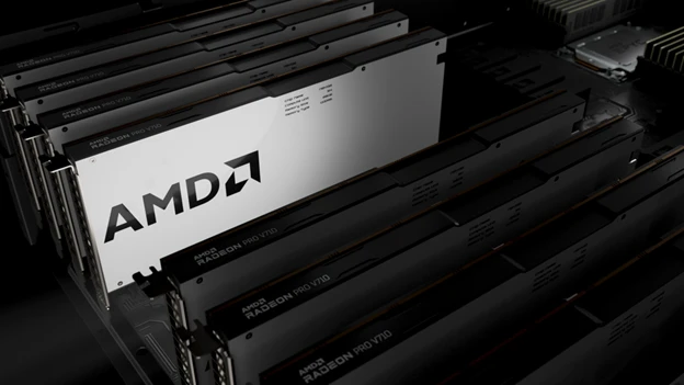 AMD 推出 Radeon PRO V710 显卡：RX 7700 XT 同规模核心 + 28GB 显存