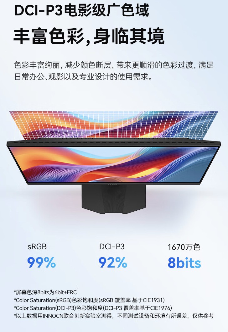 联合创新推出“24D1FC”23.8 英寸显示器：1080P 120Hz，399 元