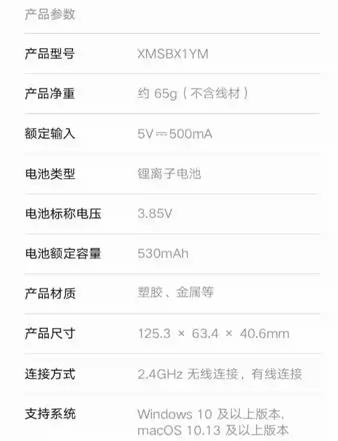 小米鼠标 X1 首销：8000Hz 回报率、65g 轻量化设计，售价 299 元