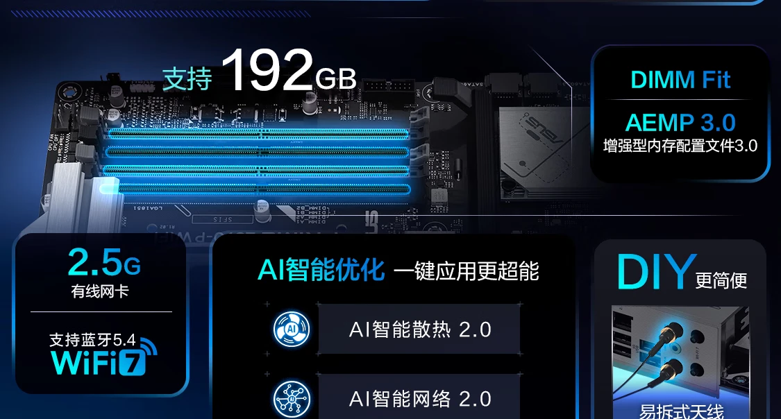 华硕发布 14 款 Z890 主板，最高 24+1+2+2 相供电设计