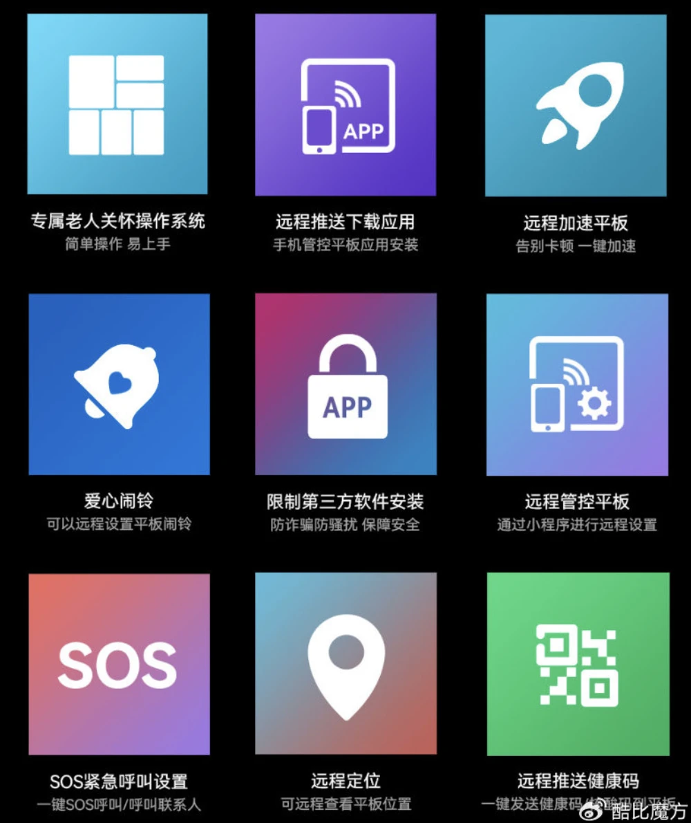 酷比魔方掌玩 mini 2 Wi-Fi 版平板“教育 / 老人版”开售:远程管控、内置同步课程,1079 元