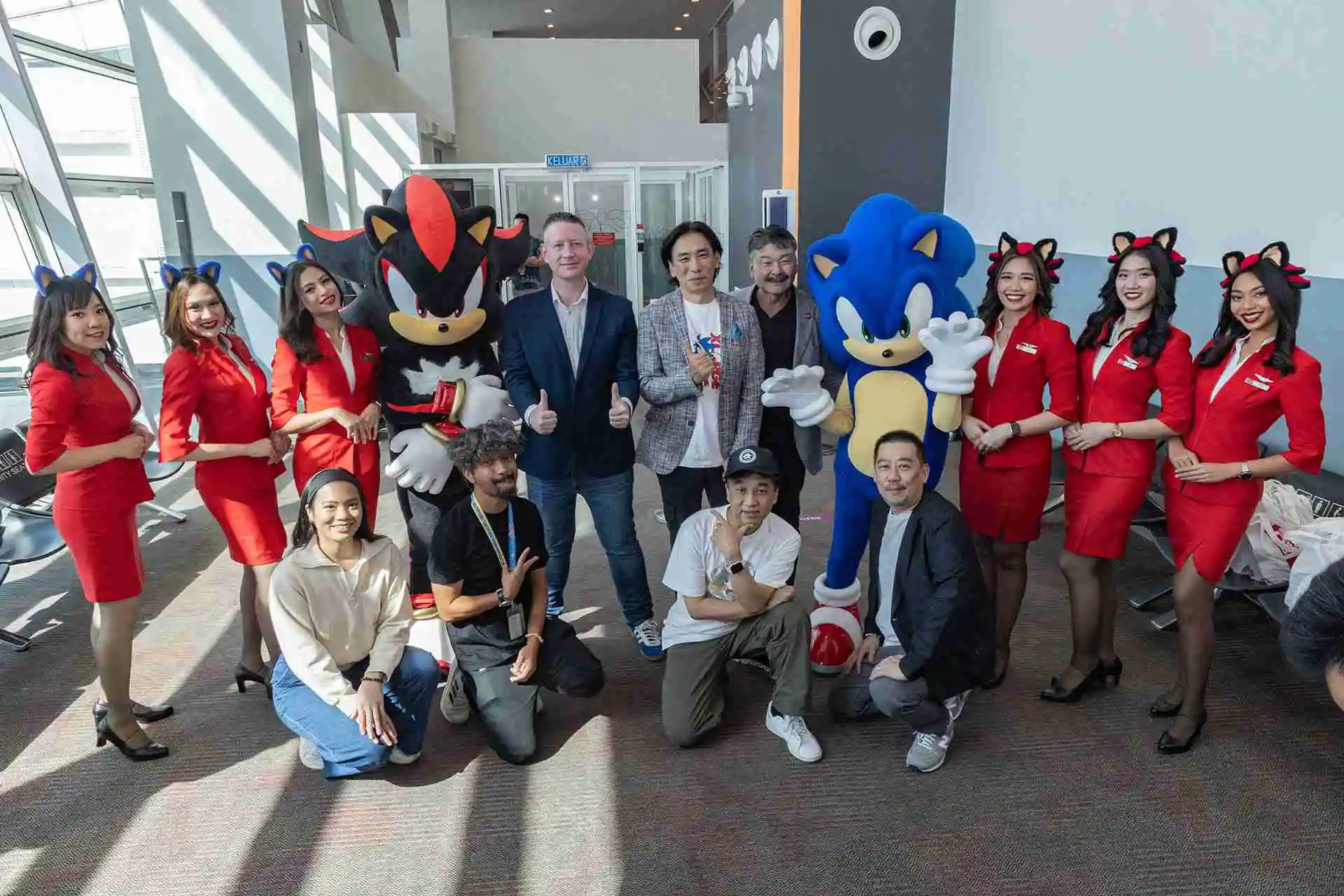 亚洲航空联合世嘉共同庆祝刺猬索尼克航班起航