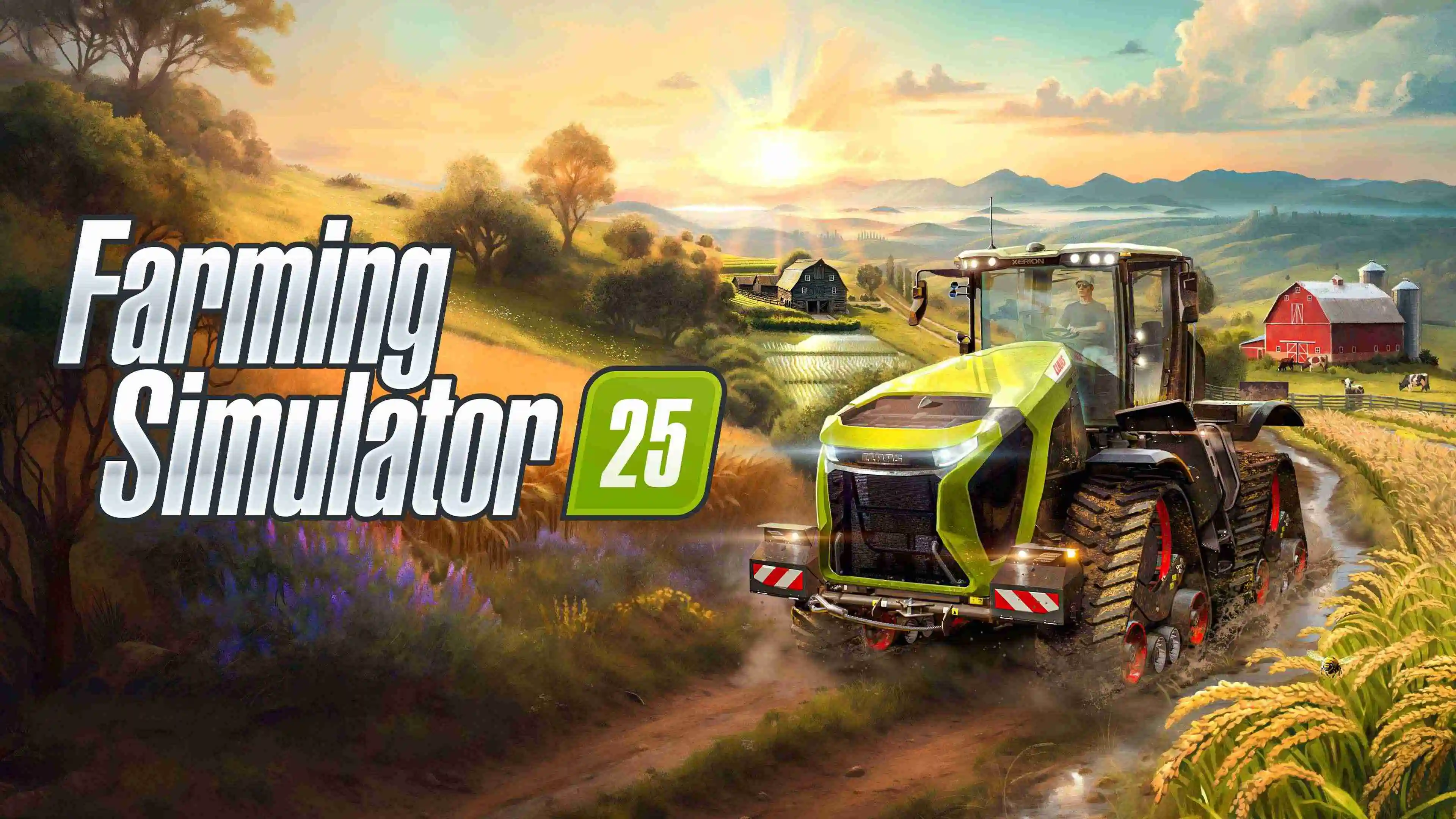 《Farming Simulator 25》发布新预告片，展示精选农机与新NPC