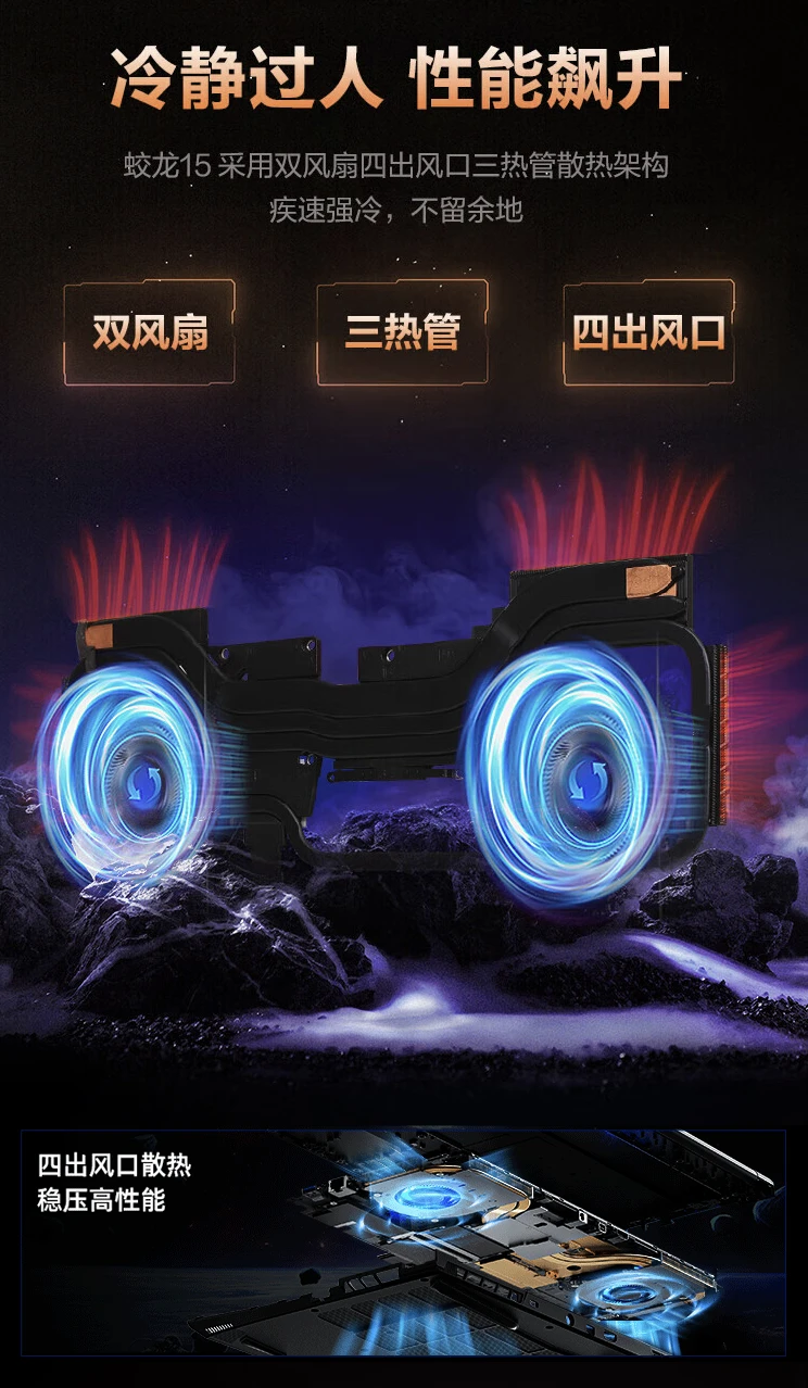 机械革命蛟龙 15K 笔记本新增“R7-7435H”版，4699 元起