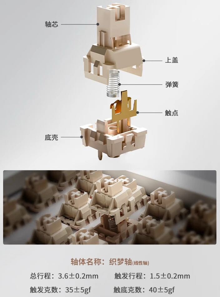 黑爵 AK650 机械键盘开售：0.85 寸屏、三模连接，首发 229 元起