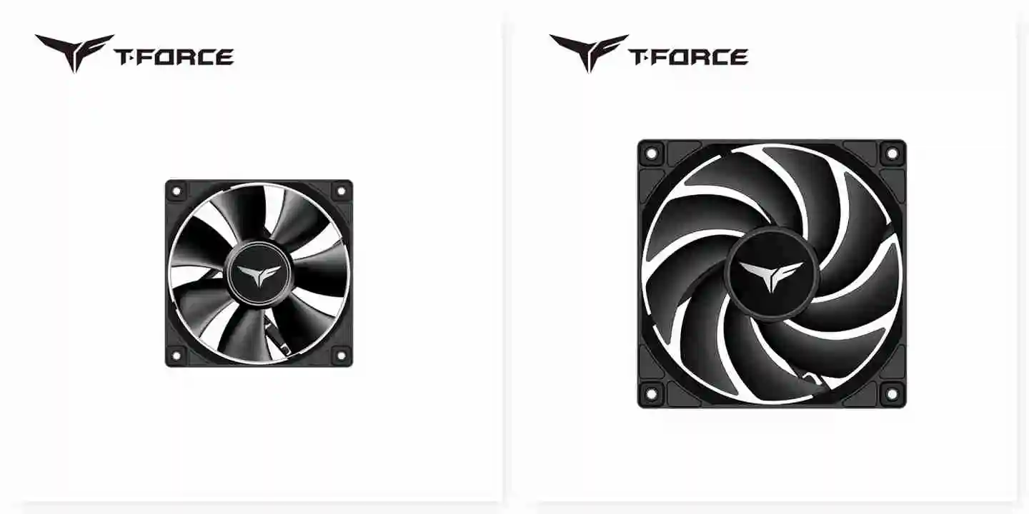 十铨丰富 T-FORCE RT 系列风扇，推出 120  140 mm 无光扇和 140mm ARGB 扇