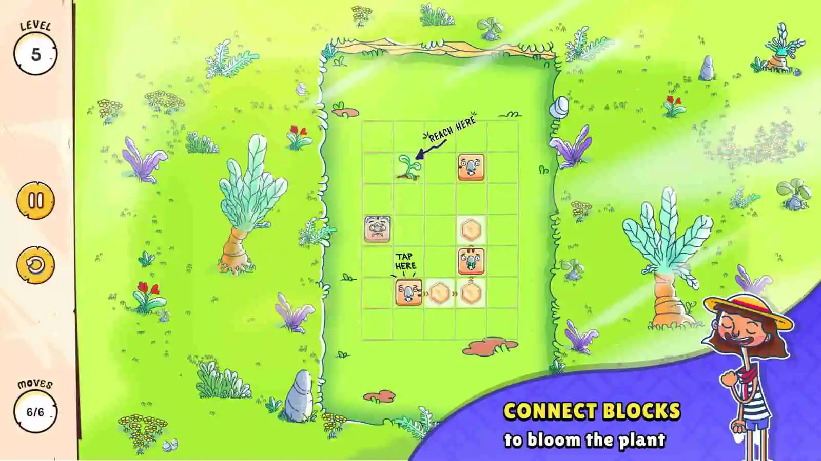 方块拼图游戏《Bloom - a puzzle adventure》Steam页面开放 发行日期待定