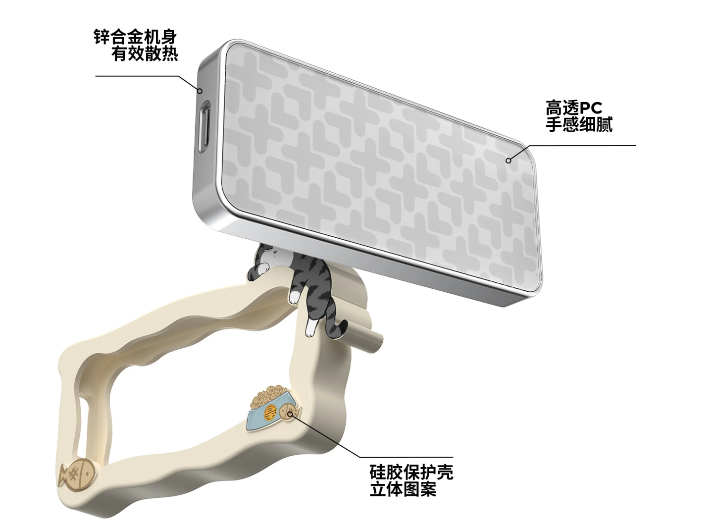 联想小新 × 吾皇猫联名固态移动硬盘上架：读速 1050MB/s，349 元起
