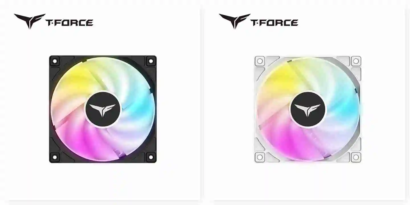 十铨丰富 T-FORCE RT 系列风扇，推出 120  140 mm 无光扇和 140mm ARGB 扇
