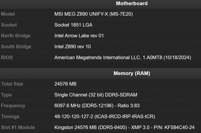 12196 MT/s，微星、金士顿创下 DDR5 内存超频新纪录