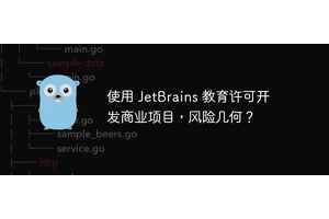 使用 JetBrains 教育许可开发商业项目，风险几何？