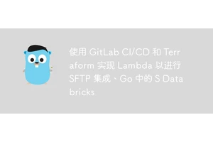 使用 GitLab CI/CD 和 Terraform 实现 Lambda 以进行 SFTP 集成