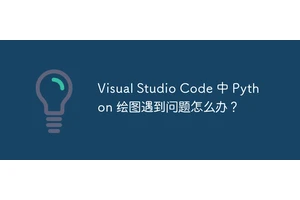 Visual Studio Code 中 Python 绘图遇到问题怎么办？