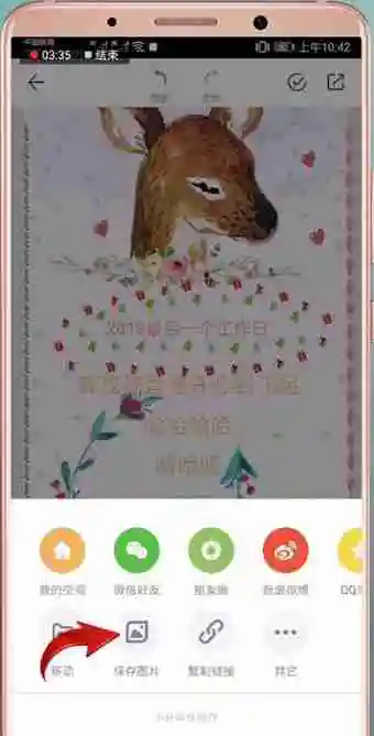 mori手帐如何保存图片到手机相册