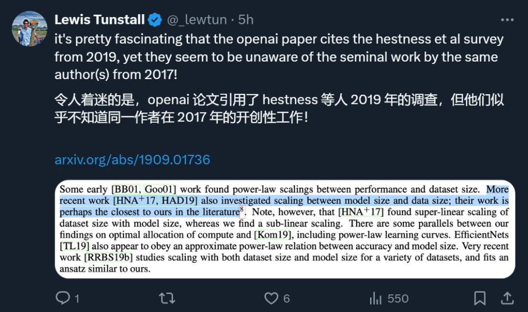 遗憾不?原来百度2017年就研究过Scaling Law,连Anthropic CEO灵感都来自百度
